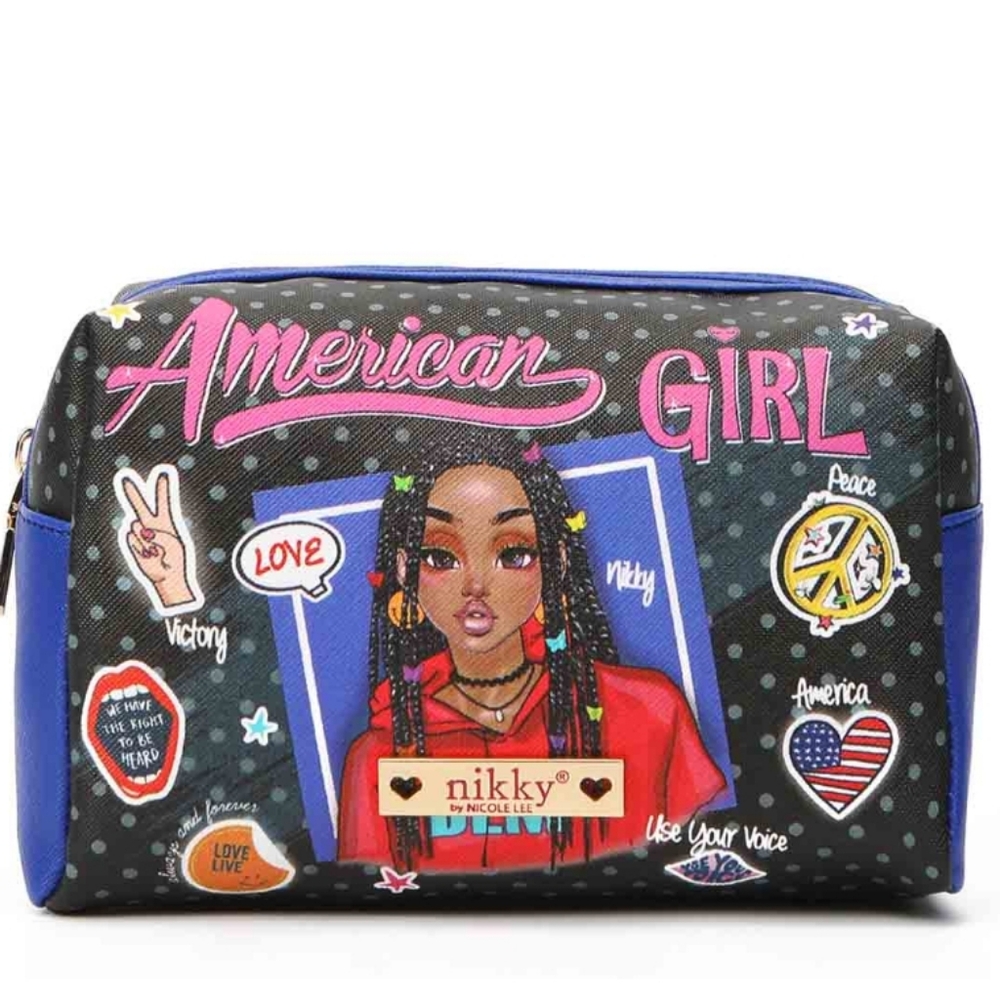 Nikky Bag by Nicole Lee American Girl Cosmetic Bag New With Tags